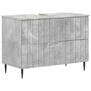 vidaXL Szafka pod umywalkę ZWOLLE Betonowy szary 82 x 41 x 58,5 cm