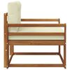 vidaXL Środkowa sofa ogrodowa Lite Drewno Akacji Naturalny