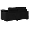 vidaXL Sofa Czarny 160 x 77 x 82 cm tkanina