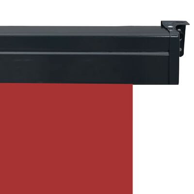 vidaXL Markiza boczna na balkon, 160 x 250 cm, czerwona