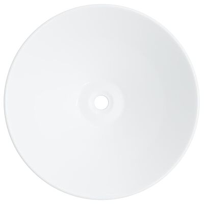 vidaXL Umywalki, 2 szt., białe, 42x42x14 cm, ceramiczne
