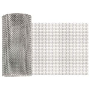 vidaXL Siatka ekranowa 20 x 200 cm 8 Mesh Stal nierdzewna 201 srebrny