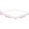 vidaXL Kwadratowy blat do stolika, 80x80x2,5 cm, surowe drewno dębowe