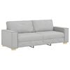 vidaXL Sofa 3-osobowa Cloud Grey 220x78x84 cm Tkanina