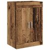 vidaXL Szafka pod zlewem w łazience Stare drewno 56 x 37,5 x 81 cm