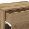 vidaXL Ścienne szafki nocne, 2 szt., dąb artisian