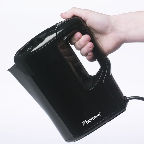 Bestron Czajnik elektryczny 0,9 L, 500 W, czarny, AWK810