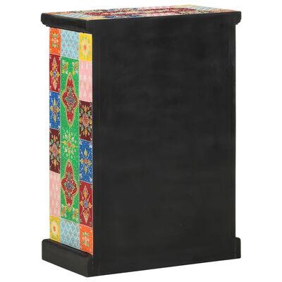 vidaXL Ręcznie malowana szafka z drzwiami, 53x30x75 cm, drewno mango