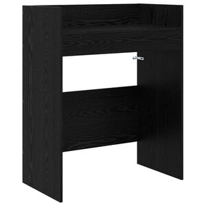 vidaXL St&oacute;ł DJ-ski Czarny dąb 82 x 45 x 102 cm Drewno inżynieryjne