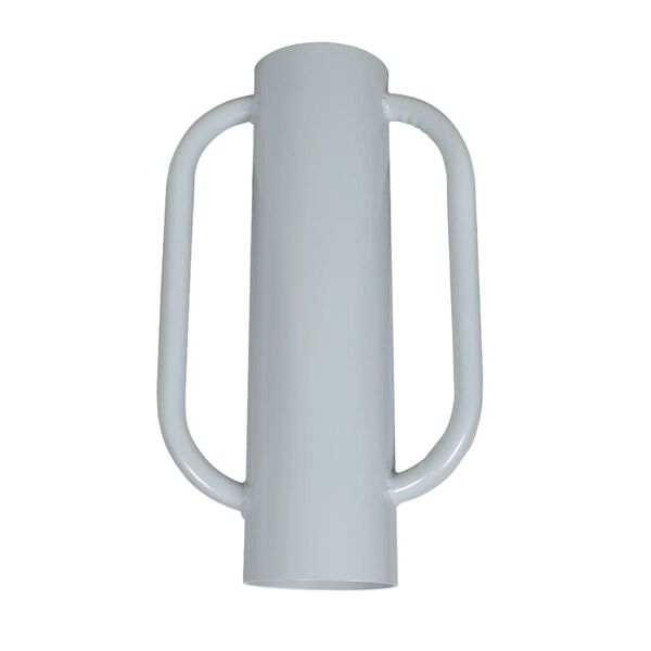 vidaXL Wspornik do słupków ogrodzeniowych z uchwytami, stalowy