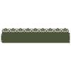 vidaXL Obrzeża trawnikowe 30 szt. 103 x 0,05 x 22 cm Stal