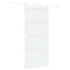 vidaXL Drzwi przesuwne ORKDAL 93 x 202 cm Drewno inżynieryjne Biały