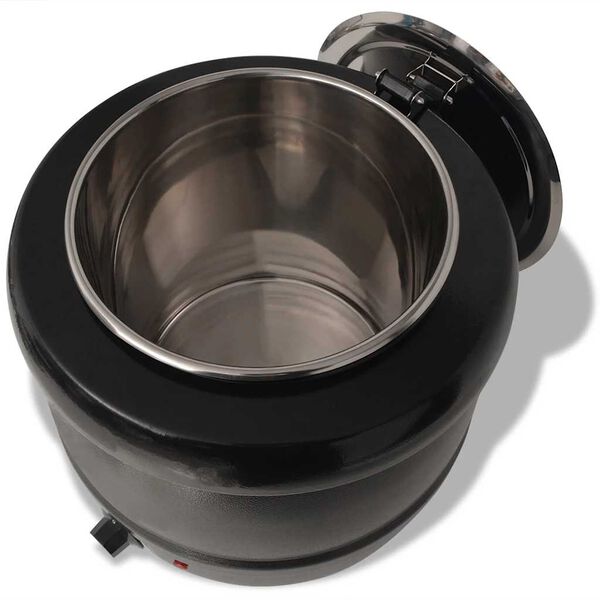 vidaXL Elektryczny kociołek do zupy, 10 L