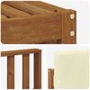 vidaXL Zestawy sof 6 pcs Naturalny i Kremowy Lite Drewno Akacji