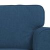 vidaXL Sofa 2 pcs Niebieski 215 x 82 x 80 cm tkanina