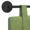 vidaXL Wisząca Głowa Jasnozielony 190 x 55 x 5 cm Aksamit