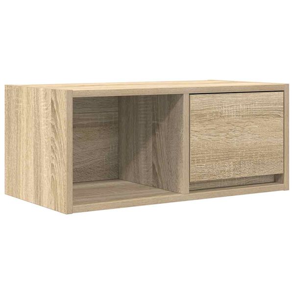 vidaXL Szafka RTV Sonoma Oak 60x31x25,5 cm Drewno klejone