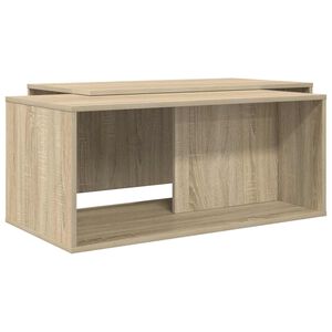 vidaXL Zestaw stolik&oacute;w kawowych 2 pcs Dąb Sonoma