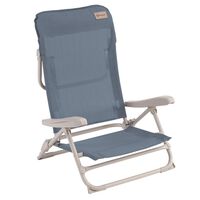 Outwell Składane krzesło plażowe Seaford, morski błękit