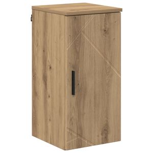 vidaXL Szafka Łazienkowa Dąb rzemieślniczy 30 x 31,5 x 61 cm
