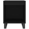 vidaXL Szafki nocne, 2 szt., czarne, 40x35x50 cm