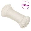 vidaXL Linka robocza, biała, 3 mm, 250 m, polipropylen