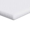 vidaXL Nakładka na materac Biały 140 x 190 cm Tkanina jacquard