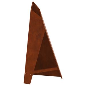 vidaXL Kominek Brązowy 58 x 40 x 100 cm