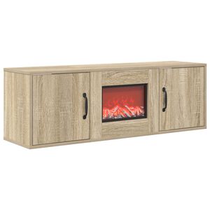 vidaXL Kominek elektryczny Sonoma 110 x 30 x 36,5 cm