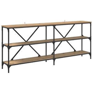 vidaXL Konsola Dąb rzemieślniczy 180 x 30 x 75 cm Drewno inżynieryjne