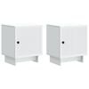 vidaXL Szafka Nocna 2 pcs Biały 43 x 34,5 x 50 cm Drewno inżynieryjne