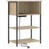 vidaXL Szafka Nocna Dąb Sonoma 55 x 31 x 76 cm Drewno inżynieryjne