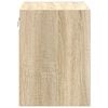 vidaXL Garażowa szafka ścienna Sonoma Oak Drewno klejone