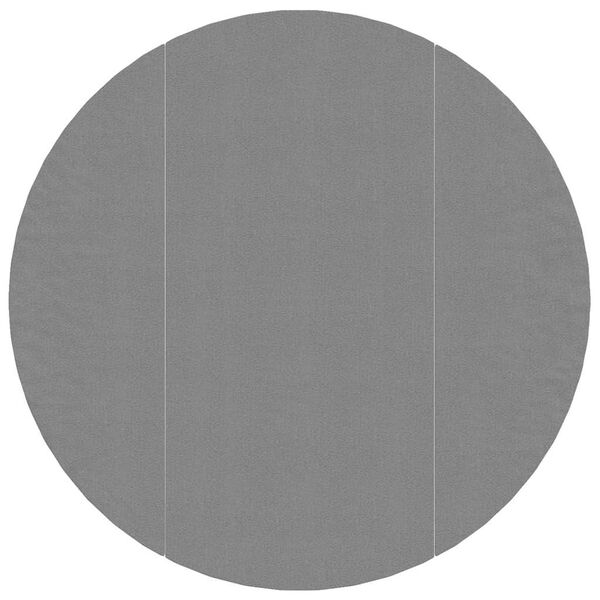 vidaXL Mata pod basen, jasnoszara, &Oslash;366 cm, geowł&oacute;knina poliestrowa