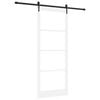 vidaXL Drzwi przesuwne ORKDAL Biały 93 x 232 cm