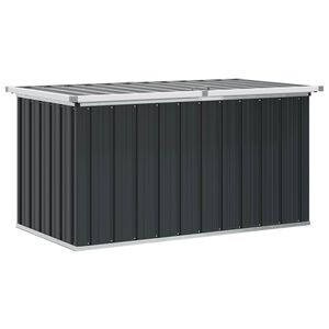 vidaXL Skrzynia ogrodowa do przechowywania, antracytowa, 129x67x65 cm