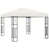 vidaXL Altana, 3 x 3 m, kremowa, tkanina