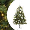 vidaXL Sztuczna Choinka z Zawieszkami Zielony 120 cm