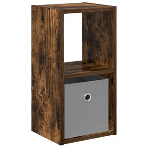 vidaXL Stolik nocny Dąb wędzony 25,5 x 22 x 49,5 cm