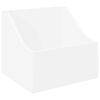 vidaXL Pudełko na płyty LP Biały 37 x 33 x 32 cm Drewno inżynieryjne