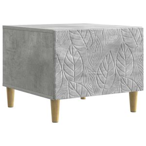 vidaXL Stolik kawowy Betonowy szary 50 x 49 x 40 cm