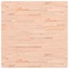 vidaXL Blat do stołu, 90x90x2,5 cm, kwadratowy, lite drewno bukowe