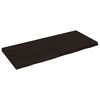 vidaXL P&oacute;łka, ciemnobrązowa, 140x60x(2-6) cm, wykończone drewno dębowe