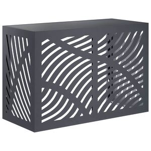 vidaXL Pokrywa do klimatyzatora antracytowy 90 x 40 x 60 cm Stal