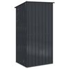 vidaXL Schowki ogrodowe Antracyt 103 x 86 x 200 cm Metal