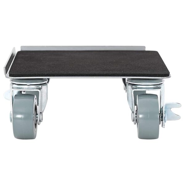vidaXL Rolki meblowe 4 szt. z podnośnikiem 13,5x13,5x6 cm Stal 1300 kg
