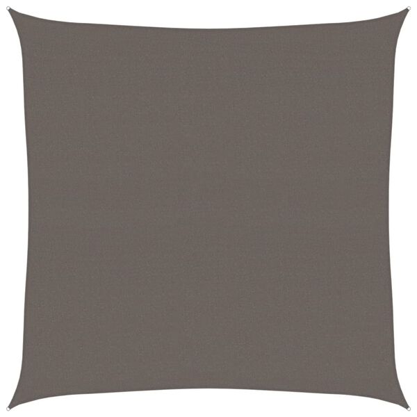 vidaXL Żagiel przeciwsłoneczny, 160 g/m&sup2;, antracytowy, 7x7 m, HDPE