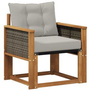 vidaXL Sofa na zewnątrz Lite Drewno Akacji naturalny