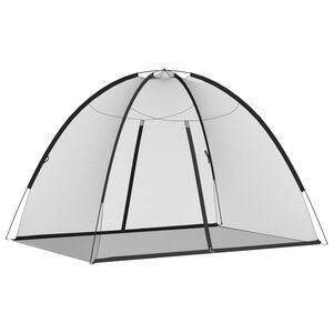 vidaXL Moskitiera Mongolia z drzwiczkami, siatka 220, 200x150x140 cm