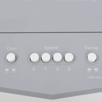 vidaXL Klimatyzer 3-w-1, biały, 264x255x680 mm, 80 W